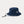 Load image into Gallery viewer, dark blue denim bucket hat with logo on white background
