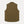 Load image into Gallery viewer, A sleeveless knit vest in a muted olive-brown color, shown from the back against a light gray background.
