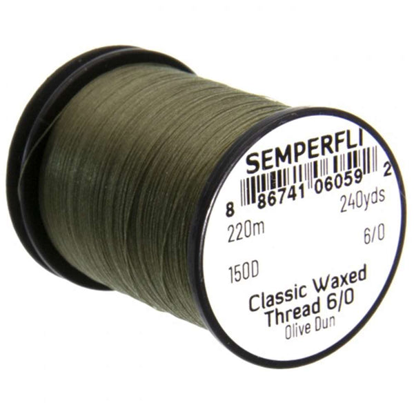 Semperfli Classic Waxed Thread - 6/0