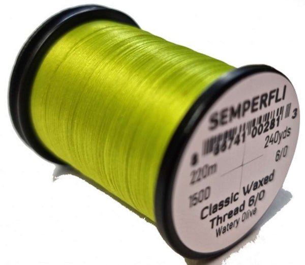 Semperfli Classic Waxed Thread - 6/0