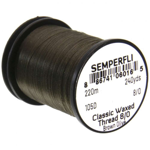 Semperfli Classic Waxed Thread - 8/0