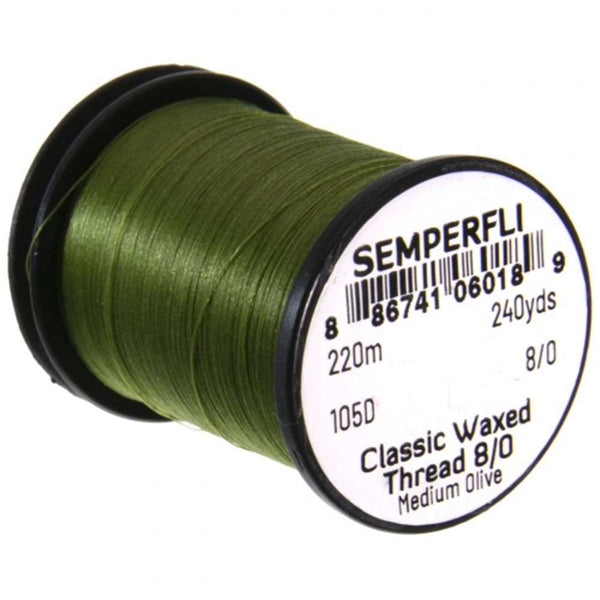 Semperfli Classic Waxed Thread - 8/0