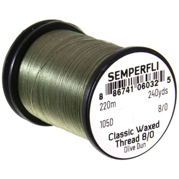 Semperfli Classic Waxed Thread - 8/0