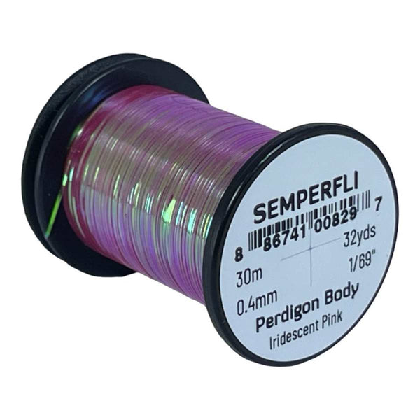 inidescent pink fly line