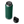 Load image into Gallery viewer, Green YETI water bottle with black cap on a white background
