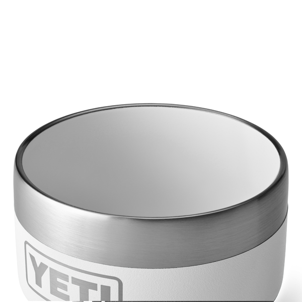 white yeti mug on white background