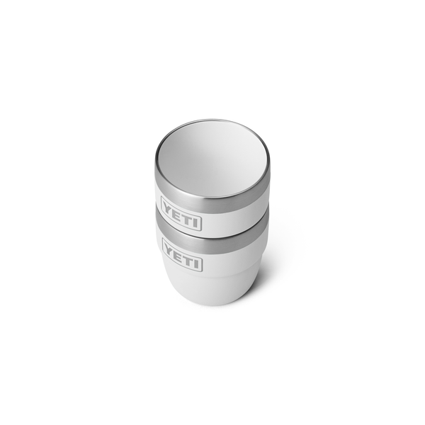white yeti mug on white background