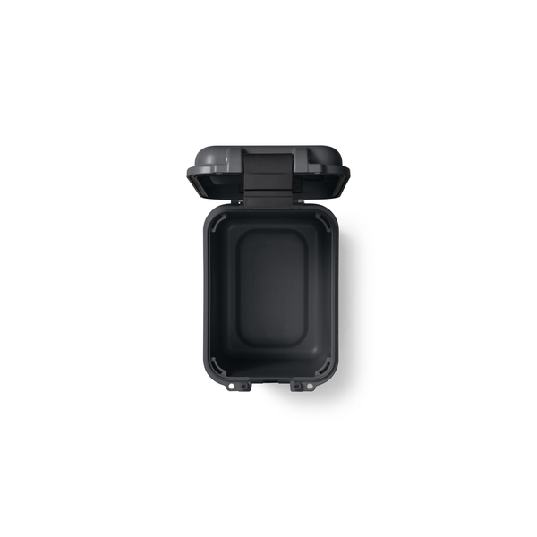 open black yeti storage box