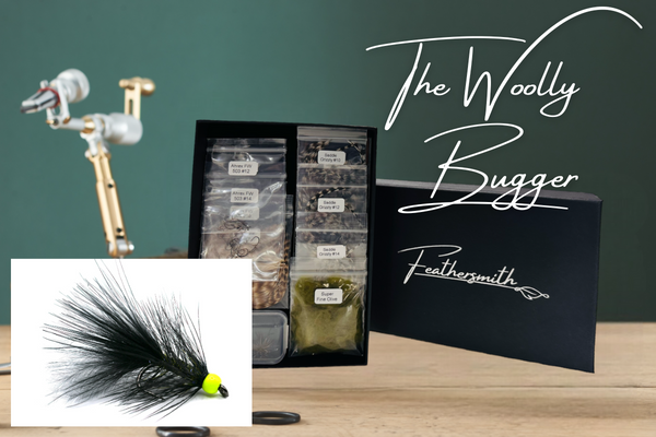 Feathersmith Fly Tying Kit – Wolly Bugger Fly Fishing Gear