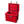 Load image into Gallery viewer, Red YETI cooler with open lid on a white background

