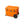 Load image into Gallery viewer, Orange YETI cooler with wheels on a white background
