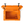 Load image into Gallery viewer, Orange YETI cooler with open lid on a white background
