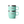 Load image into Gallery viewer, Two turquoise YETI mugs stacked on a white background
