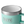 Load image into Gallery viewer, Teal YETI mug with a silver rim on a white background

