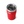 Load image into Gallery viewer, Red YETI tumbler with a clear lid on a white background
