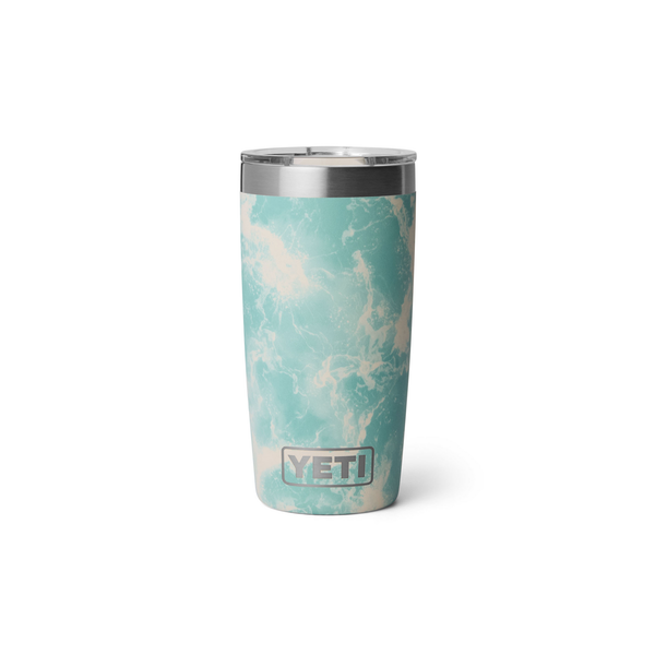 10oz Yeti rambler with seaview design on white background