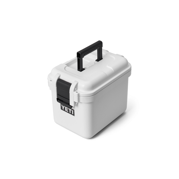 white yeti loadout gobox on white background