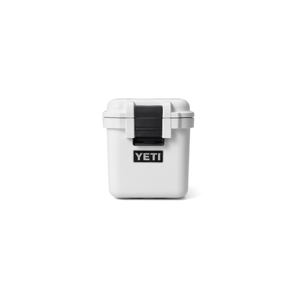 white yeti gobox on white background