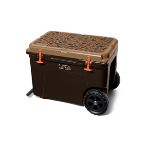 Brown Yeti Cooler box on white background