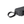 Load image into Gallery viewer, writband detail on charcoal gobox on white background
