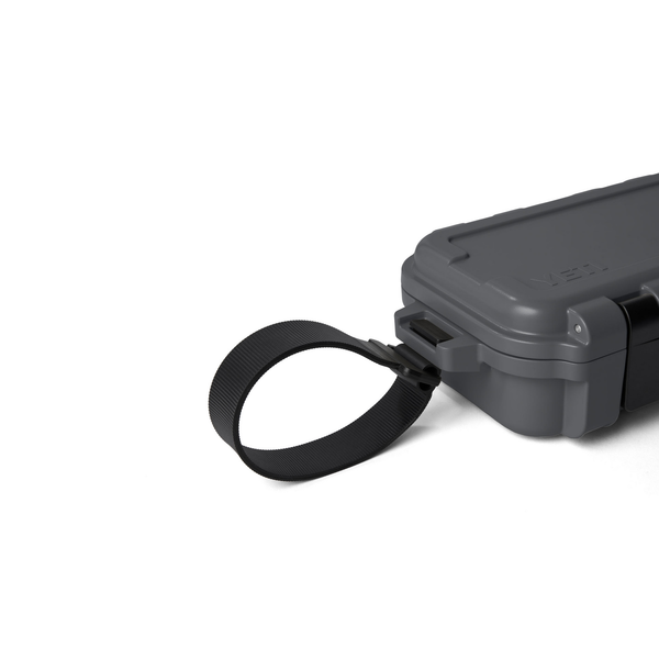 writband detail on charcoal gobox on white background