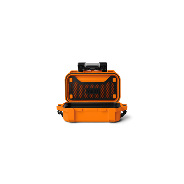 open gobox gear case on white background