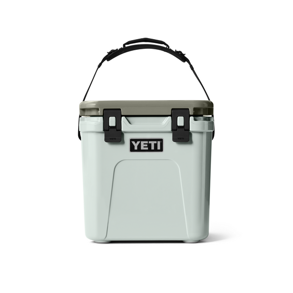 backside view Yeti Studio Hard Cooler Roadie Ridgeline on white background