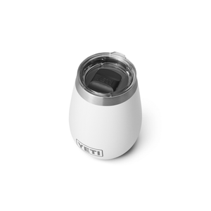 White YETI tumbler on a white background