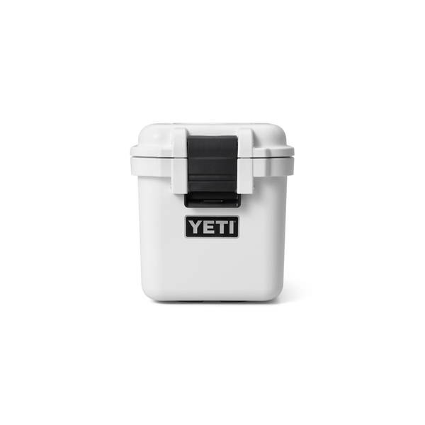 white yeti gobox on white background