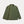 Load image into Gallery viewer, An olive green utility jacket with a button-up front, snap details on the sleeves, and a corduroy collar, displayed flat against a light gray background.
