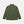 Load image into Gallery viewer, An olive green long-sleeve utility shirt jacket shown from the back, featuring a collar and buttoned cuffs, on a light gray background.
