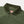 Load image into Gallery viewer, Close-up of an olive green Fera button-up shirt featuring a ribbed corduroy collar, brass-tone buttons, and an embroidered Fera logo on the chest.
