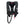 Load image into Gallery viewer, lifesaving vest in black on white background
