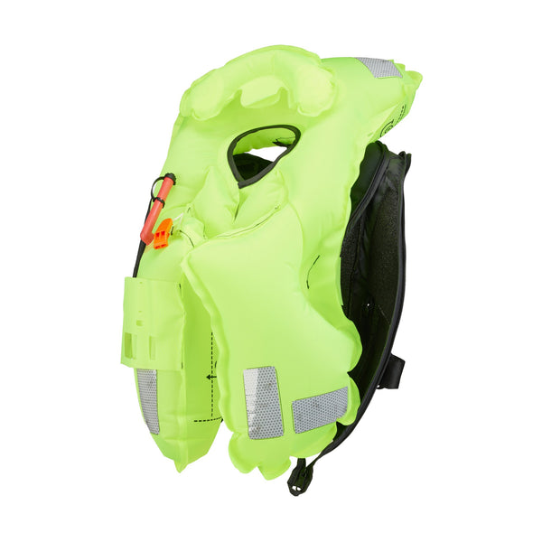 lifesaving vest on white background