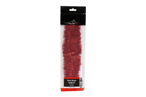 Flash brush long 1,5" fly tying material in packaging on white background