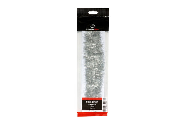 flask brush long 1,5" fly tying material in packaging on white background