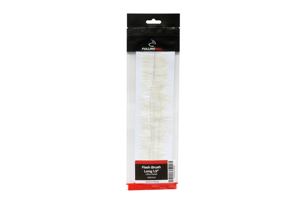 fly tying material Flash Brush Long 1,5" in packaging on white bacground