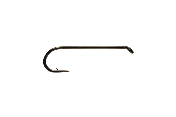 fly fishing hook on white background