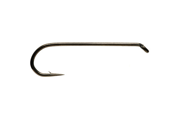 fly fishing hook on white background