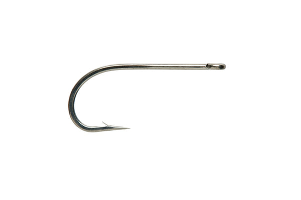 fly fishing hook on white background