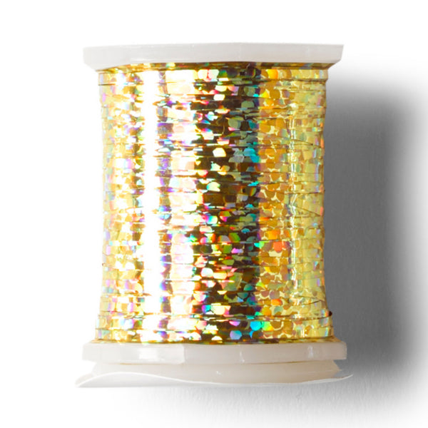 Holographic Tinsel gold