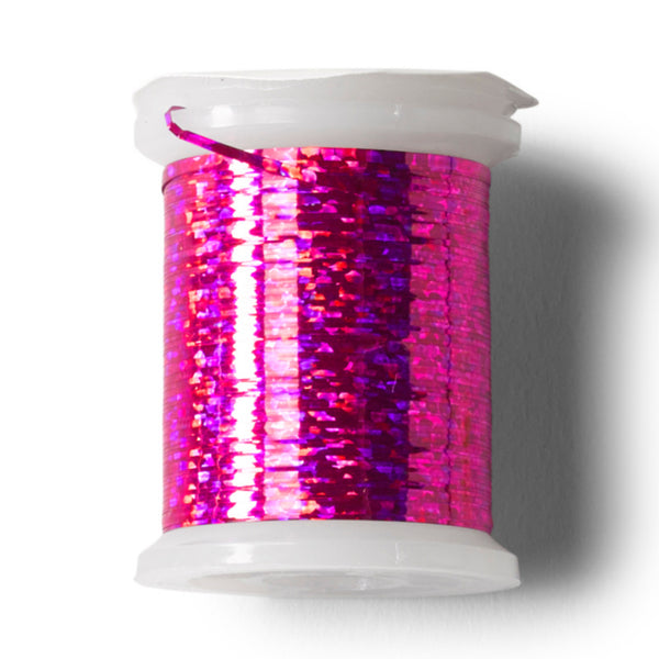 Holographic Tinsel pink