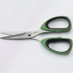 Hvyduty 5 1/4 Serrated Scissor   - Olive Image 1