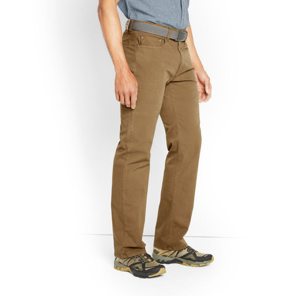 5-Pocket Stretch Twill Trousers