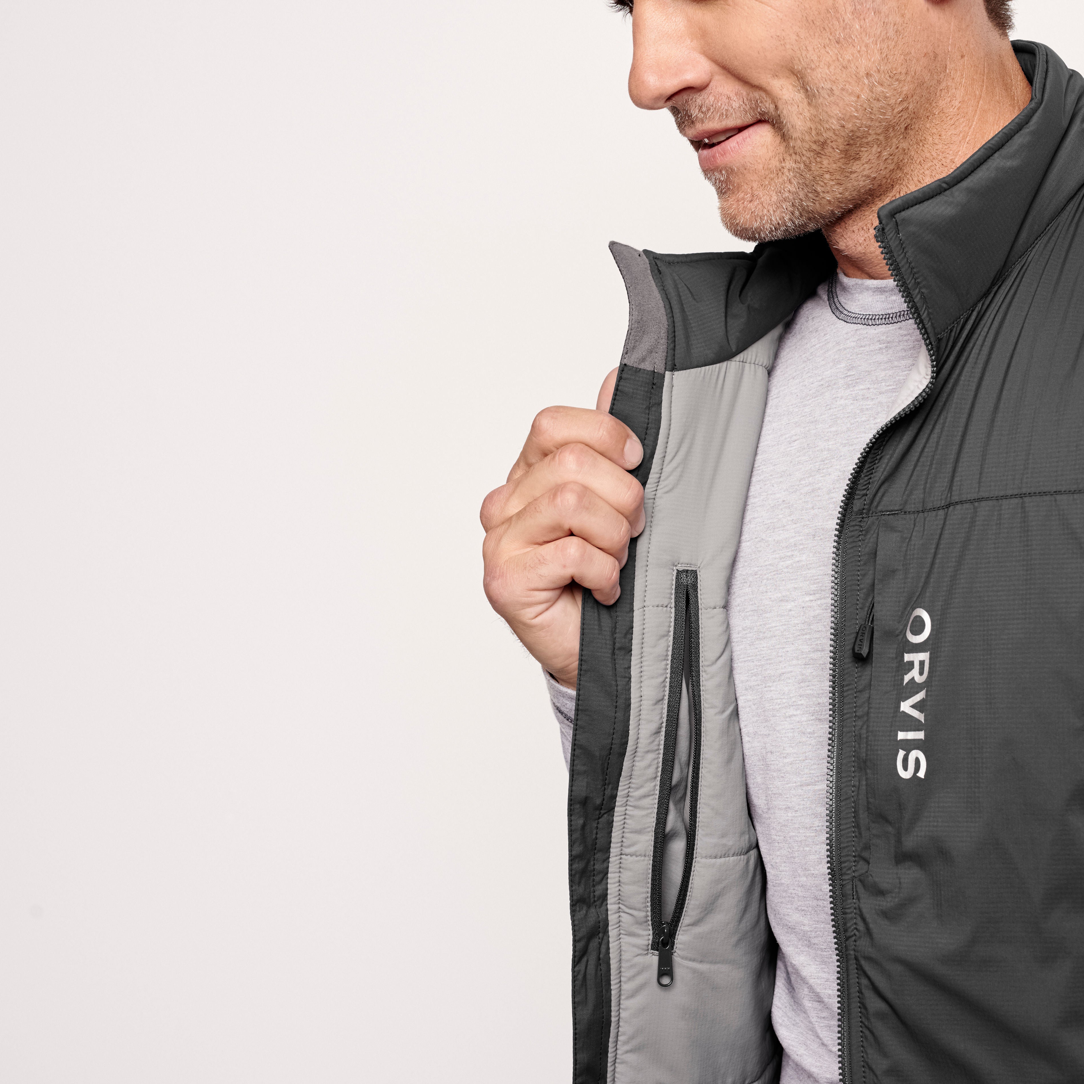 Gilet De Pêche Orvis, Taille XL, Parfait état, Polyester, Vert, Occasion