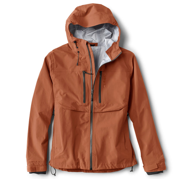 Orvis Men's Clearwater Wading Jacket Rust