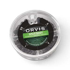 Orvis Non-Toxic Split Shot - 4 Sizes Image 1