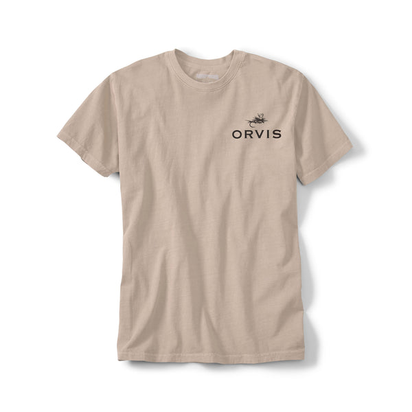 Trout Essentials Tee | Fishing T-Shirt | Orvis Fishing Clothes Sand / x Large