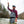 Load image into Gallery viewer, Man waist deep in a river, wearing Mens Pro Waders and a red checkered shirt
