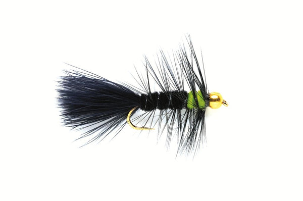 Woolly Bugger Black & Green (Gold Nugget)